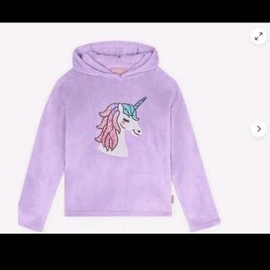 BCBG girls youth plush hoodie  Nwt